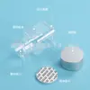 Botellas de Plástico Transparentes de Boca Ancha 30ml Botellas Pequeñas para Medicina Botellas Dosificadoras de Líquido Botellas para Cápsulas Botellas para Suplementos de Salud Botellas para Perlas