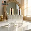 Frasco de esencia oblata Qinghe, frasco gotero con cabezal de goma, frasco de aceite esencial, frasco de 30 ml, frasco de soplado, frasco de solución madre de muestra pequeña