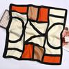 Bufanda Cuadrada Nueva de Terciopelo Otoño e Invierno Estilo Coreano Bufanda Cálida Bufanda Cuadrada de 70 Chal Versátil para Mujer Pañuelo para la Cabeza de Moda Venta al por Mayor Transfronteriza