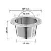 Colador de Fregadero de Cocina Transfronterizo Acero Inoxidable Cesta de Drenaje para Fregadero de Lavado de Platos Colador de Fregadero