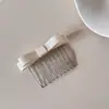 Herramienta para peinar el cabello: Peine para el cabello con forma de lazo, Peine pequeño para el cabello, Peine de inserción, Peine para flequillo, Accesorio para el cabello para moño invertido, Pasador