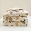 Núcleo de colcha de algodón tejido Clase A, colcha de invierno, colcha de fibra de soja para niños, colcha de primavera y otoño, colcha individual para dormitorio, colcha de algodón