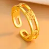 Anillo Atrae-Dinero Modelo Nuevo 2026, Anillo de Moneda de Cobre Abundante en Dinero, Anillo Personalizado y Significativo que Atrae Riqueza y Suerte, Anillo de Lujo Ligero