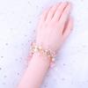 Flor de Muñeca Coreana para Novia, Hermoso y Súper Hada Flor de Orquídea Pulsera de Flor para Mano, Regalo de Boda, Grupo de Damas de Honor Hermanas