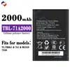Adecuado para Batería de Teléfono Móvil Neffos Tbl-71A2000 Tl-Tr861/761/M53507350 Venta al por mayor de fábrica