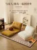 Sofá perezoso, se puede recostar, se puede dormir, doble propósito, silla tatami de cabecera de dormitorio, pequeño sofá plegable individual para balcón sala de estar