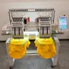 Máquina de Bordado Computadorizada 12 Agulhas 2 Cabeças Ye's 1202Ct Função Três em Um Máquina de Bordado para Processamento Industrial Controle Elétrico Dahao