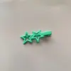 Estilo coreano clip BB de estrella de cinco puntas para colorear DIY accesorios para el cabello pasador lateral para niños accesorios para el cabello