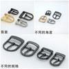 Accesorios de hardware para equipaje, cinturón con hebilla de pasador japonesa, hebilla de pasador para ropa, bolso con hebilla de ajuste de calzado, múltiples especificaciones, disponible al por mayor