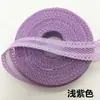 Elástico de Renda, Elástico de Malha, Tela Elástica Vazada, Faixa de Cabeça para Bebê, Acessórios de Costura 5 Jardas 1,5 cm