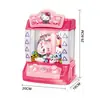 Máquina de Garra de Muñecas Transfronteriza Pequeña para el Hogar Mini Pinza Máquina de Muñecas Ranura para Monedas Gashapon Dulces Juguetes para Niños y Niñas
