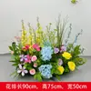Decoración de Boda Jardín de Monet Arreglos Florales, Arreglos Florales de Piso para Boda Temática de Bosque, Decoraciones para Pasarela, Decoraciones para Escaparates, Fondo
