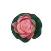 Flor de loto artificial, hoja de loto, estanque, paisaje decorativo, flor artificial, loto acuático, pecera, accesorios de plástico flotantes en el agua.
