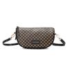 Bolso de mujer de celebridades de Internet 2023, venta al por mayor transfronteriza, bolso de mujer, bolso de sillín estampado, bolso pequeño, bolso de mensajero moderno que combina con todo.