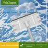 Limpeza de vidro doméstico de dupla face de limpeza de alça alta de cabo longo barra telescópica de vidro raspagem de vidro limpador de artefato limpador