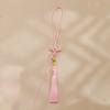 Nudo chino cuerda de mano colgante de borla diy bolsita colgante accesorios cuerda antiguo coche colgante monedero cordón fabricantes mayoreo