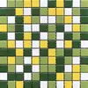 Azulejos de Pared de Cerámica Mosaico Verde Oscuro Retro para Cocina, Comedor, Baño, Lavabo, Piscina