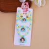 Conjunto de Joias de Contas Desenho Animado para Meninas Colar com Pingente Acrílico Infantil Pulseira Acessórios para Fantasia de Festa de Meninas