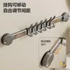 Gancho para Puerta con Ventosa, Sin Taladro, Sin Rastro, Resistente, Colgador de Ropa para Baño, Estante de Almacenamiento Montado en Pared
