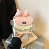 Mini Bolso Cuadrado Pequeño Portátil con Lazo 2026 Linda Caja Tejida de Paja Bolso de Hombro Simple Versátil Bolso Cruzado de Lujo Ligero