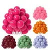 Juego de Globos de Color Puro de 12 pulgadas Transfronterizo Amazon 30 Piezas Decoración de Cumpleaños Boda Diseño de Escena de Apertura Globos