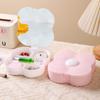 Flor con Caja de Almacenamiento Espejo de Princesa Hogar Caja de Almacenamiento de Cosméticos Espejo de Tocador Compartimento Dormitorio Estudiantil Espejo de Maquillaje