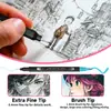 Amazon, Shein, Temu transfronterizos en stock exclusivos marcadores de doble punta suaves, bolígrafos de acuarela para arte y pintura lavables