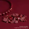 Pulsera de Cuerda Roja Cinnabar Rojo Original Arena Dorada Púrpura Pulsera de Cuerda Roja del Nuevo Año Zodiacal Regalo para Pareja