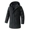M-8XLEntrega el mismo díaModelo 9788 abrigo largo, engrosado para invierno, chaqueta de alta calidad estilo coreano para hombre joven, más vendido
