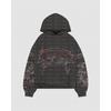 Suéter con capucha de tendencia personalizada para hombres y mujeres, abrigo estampado transfronterizo de calle, otoño e invierno, Europa y Estados Unidos