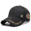 Gorra Nueva Bordada con Letra para Primavera y Otoño, Unisex, Estilo Coreano, Moda, Gorra de Béisbol con Visera Rígida, Exterior Casual