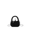 Mini bolso de gamuza para mujer, nuevo estilo 2026, retro y único, bolso tote pequeño con correa de cadena, que irradia una sensación de alta gama