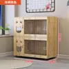 Villa Gato Espacio Jaula de Gato de Lujo Tienda de Mascotas Casa para Gatos Hogar Nido para Gatos de Interior Gabinete para Gatos Otros Tapetes para Arenero de Gato