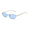 Gafas de sol polarizadas retro de moda para hombre y mujer, gafas de sol para conducir con monturas cuadradas pequeñas únicas