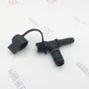 Válvula de teste de plástico para veículo comercial NG12 válvula de detecção de nylon três vias fornecimento direto de fábrica
