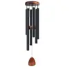 Explosiones transfronterizas carillón de viento de metal clásico retro de seis tubos alto sentido tubo de aluminio metal decoración colgante decoración del hogar carillón de viento