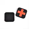 Fornecedor do Fabricante Velcro Adesivo de PVC Braçadeira da Cruz Vermelha Insígnia Médica Insígnia de Moral de Resgate