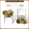 Juego de Copas de Vino Blanco Zodiaco Dorado para el Hogar Lujo Ligero Gama Alta Personalizado Gran Capacidad Alto Valor Copa Zodiaco