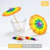 Palitos de Guarda-chuva Pequenos, Palitos de Frutas, Palitos de Guarda-chuva para Decoração de Coquetéis, Guarda-chuvas de Palito, Palitos de Guarda-chuva para Bolo Pequenos, Decoração de Prato de Frutas