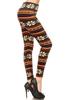 Leggings de venta caliente transfronterizos, de moda europea y americana, de cintura alta, con estampado navideño, otoño e invierno, nuevos, ajustados, que realzan las caderas, elásticos, de corte tobillero
