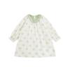 Wulibu Guirnalda para Niñas Serie Conejo Otoño Vestido Ligero Transpirable para Niños Camisa con Solapa de Muñeca Moderna