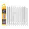 Cuchilla de Cúter Deli Cuchilla de Acero de Aleación Engrosada Cuchilla para Cortar Papel Tapiz Cuchilla para Abrir Cajas Grandes de Oficina
