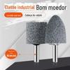 Marrom cromo corundum rebolo rebolo cabeça de moagem elétrica cabeça cerâmica marrom corundum metal moagem cabeça de moagem elétrica bala cabeça de moagem