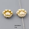 Acrílico Imitación Turquesa Agrietado Estrella de Mar Pentagrama Calabaza Cuentas Sueltas Irregulares Geométricas Cuentas con Agujero Pasante Accesorios para Joyería DIY