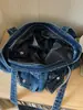Bolsa de Tote Estilo Coreano para el Trabajo Mujer 2026 Nueva de Alto Valor Mezclilla Ligera Casual Bolso de Hombro para Mujer