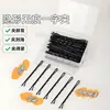 Grampos de Cabelo Pretos Sem Costura para Fixação Lateral, Pequenos Grampos de Aço para Franja e Penteado