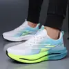 Zapatos Deportivos para Hombre de Placa de Carbono Explosiva Real Suela Blanda Absorción de Impactos Rebote Malla Transpirable Refrescante Superficie Ligeros Modernos Versátiles Zapatos para Correr