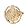Tendencia de Moda en Joyería Europea y Americana Estilo Fresco Retrato de Cabeza Humana Anillo Hueco Accesorio Unisex Anillo al por Mayor