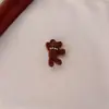 Nuevo Clip para el Cabello de Conejo Oso con Pedrería y Terciopelo Pinza Lateral Linda y Femenina Pinza para Flequillo Lateral Versátil