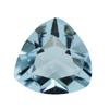 Piedras Preciosas Huagang Forma Triangular 106 # Piedra de Cristal de Vidrio con Punta, Cabujón Triangular Azul Claro con Base Puntiaguda.